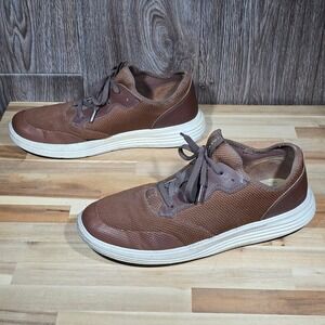 Cole Haan Generation Zerogrand II Sneakers 10.5 M Brown Knit C36932